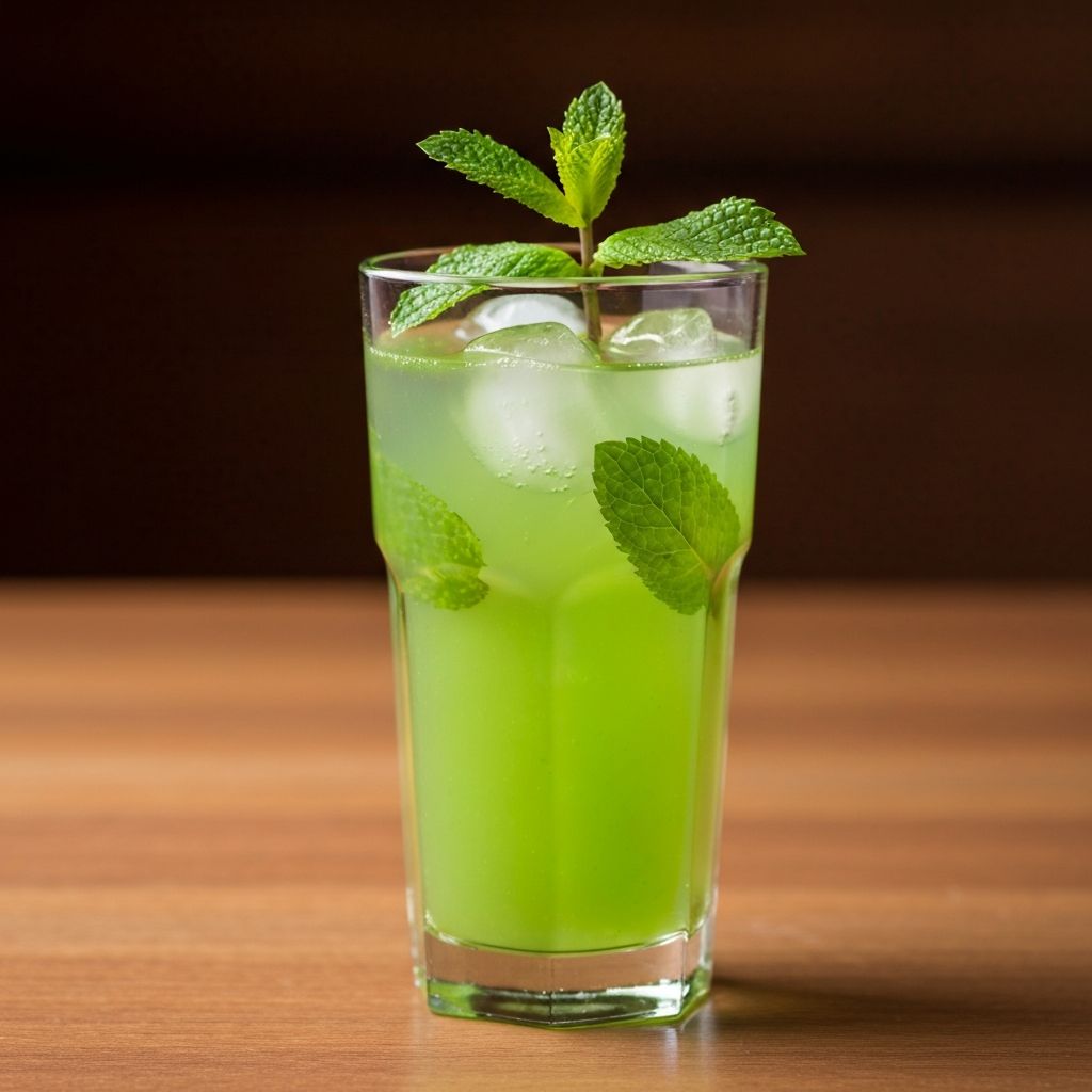 Jus de menthe